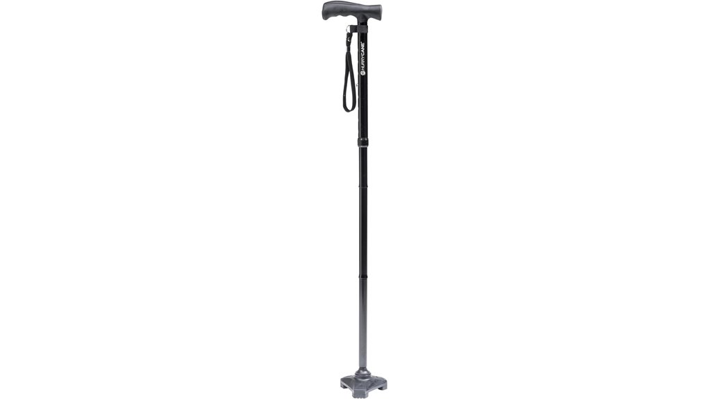 hurrycane t handle foldable cane