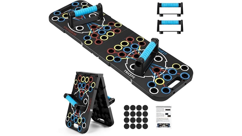 hybertek 27 in 1 push up board