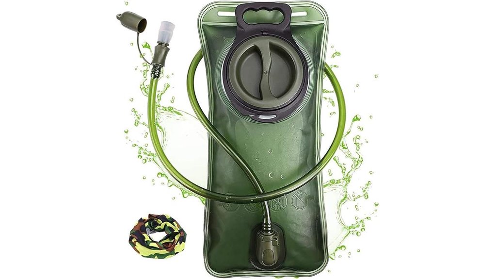hydration bladder for hiking backpack