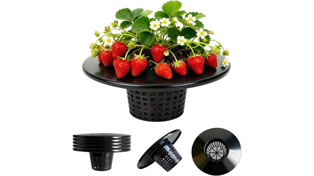 hydroponic bucket lid mesh cups