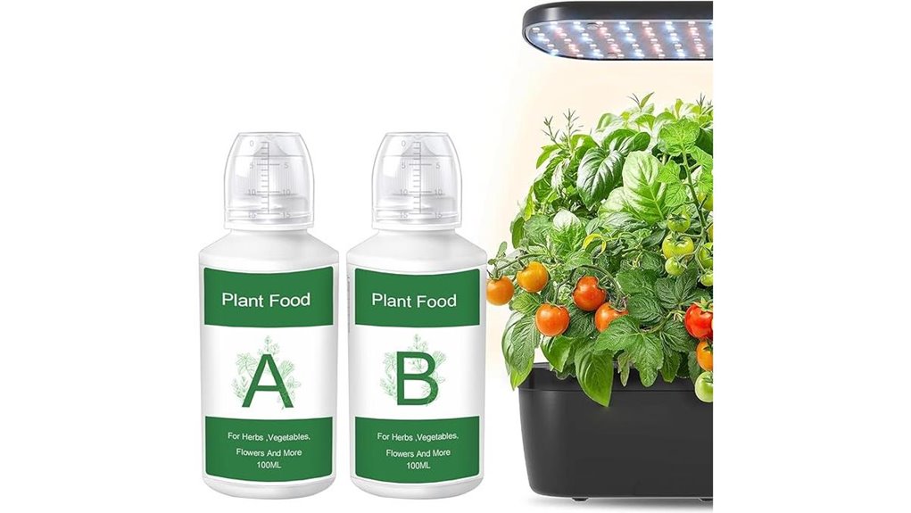 hydroponic plant food a b