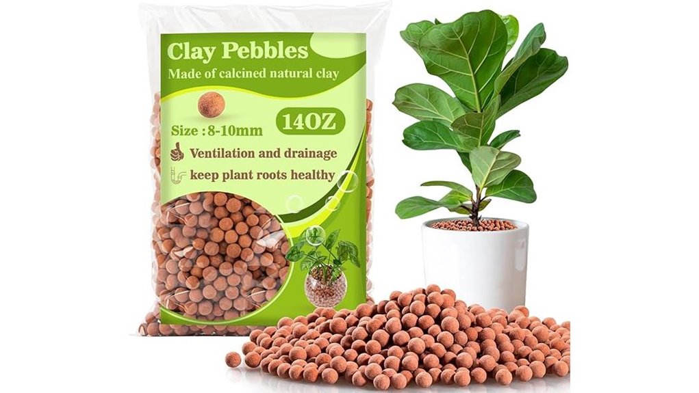 hydroton clay pebbles packaging