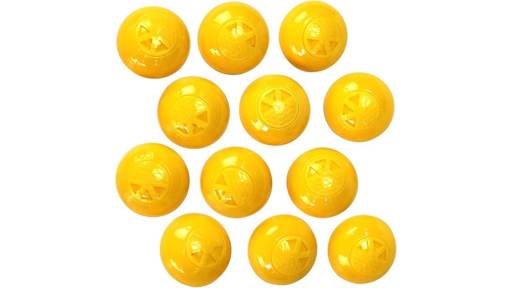 iconikal 12 pack yellow spheres