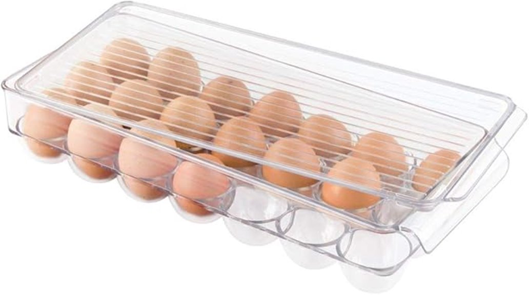 idesign egg holder with lid