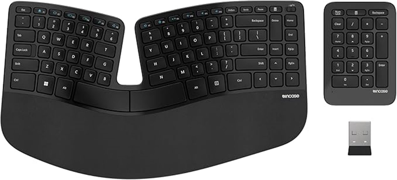 incase sculpt ergonomic split