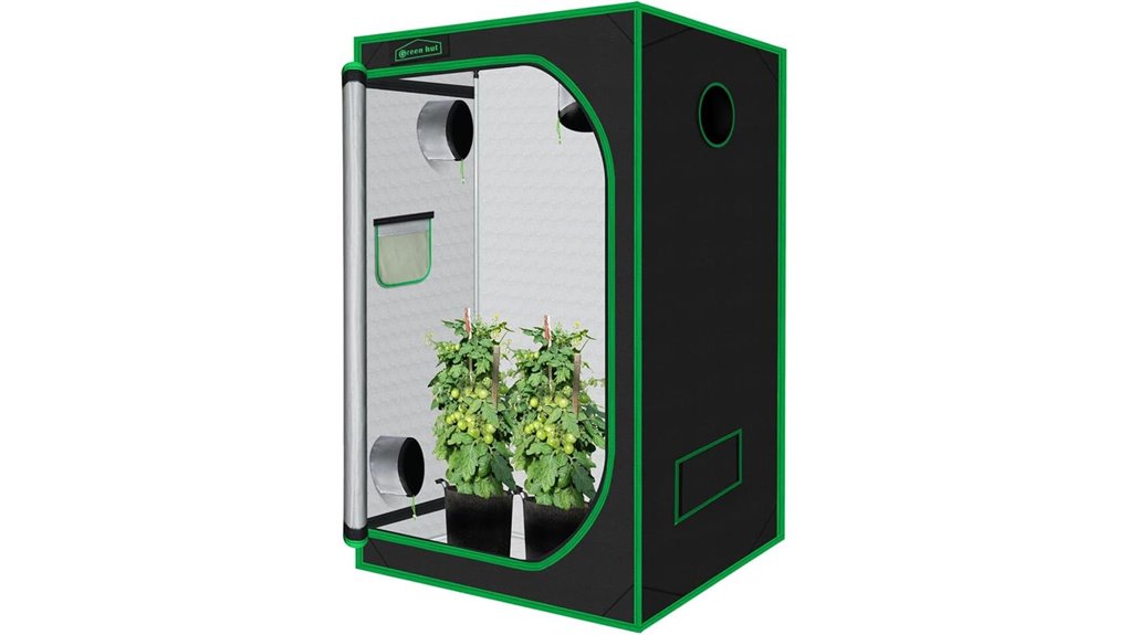 indoor grow tent dimensions with window