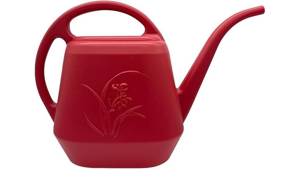 indoor outdoor wine red gallon can