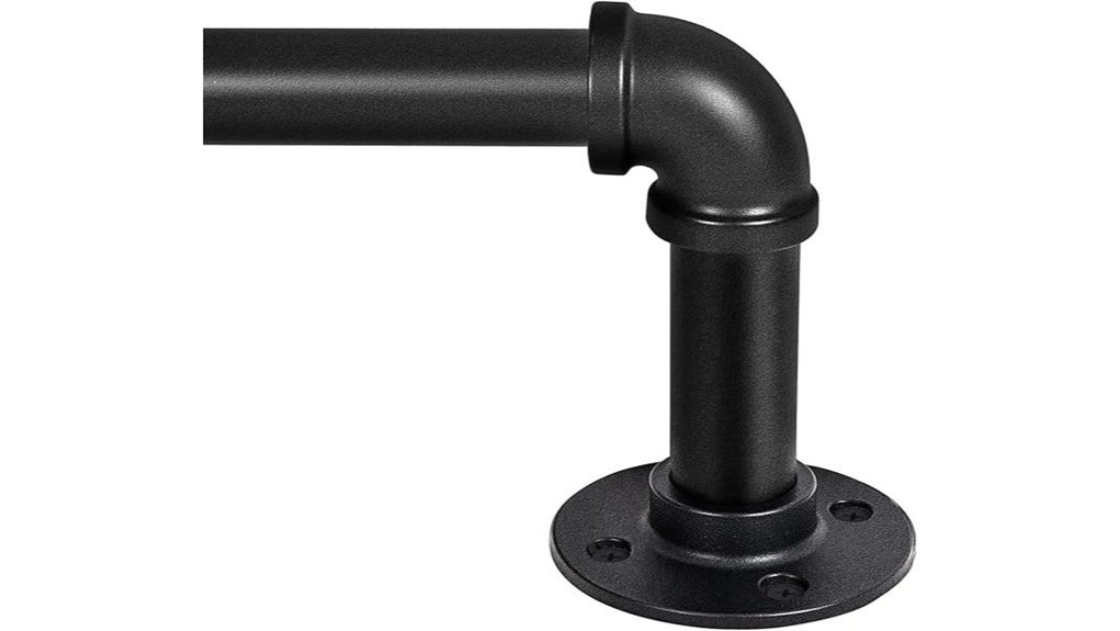 industrial curtain rods adjustable heavy duty 32 120