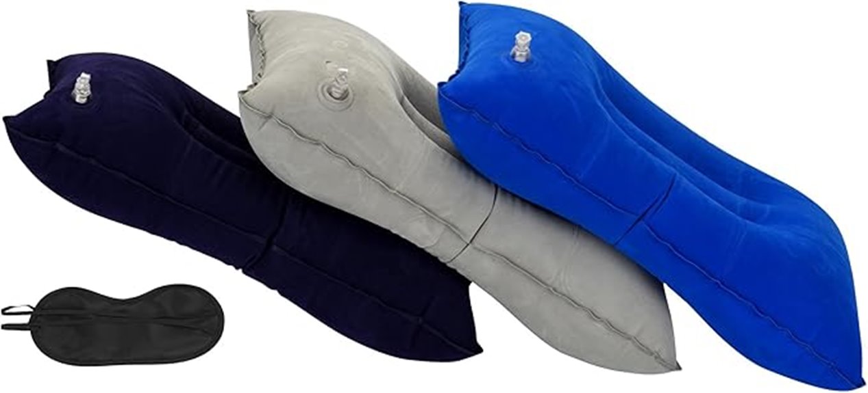 inflatable travel pillow camping office