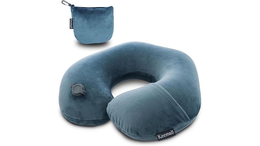 inflatable u shaped washable pillow