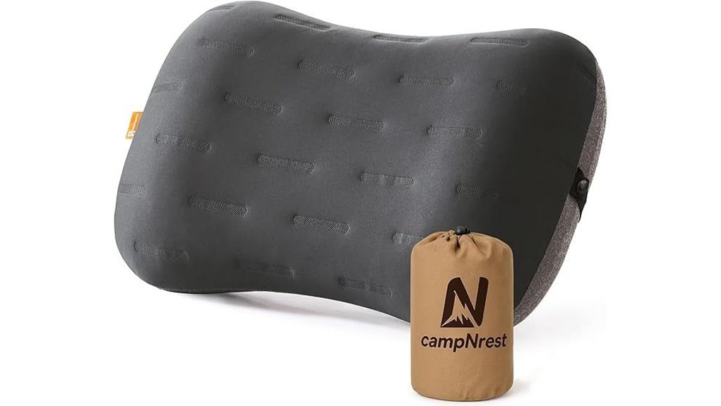 inflatable ultralight camping pillow
