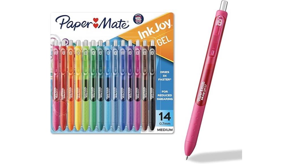 inkjoy 0 7mm 14 count gel