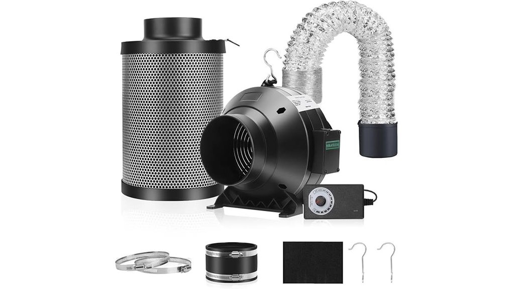 inline 4 inch duct fan