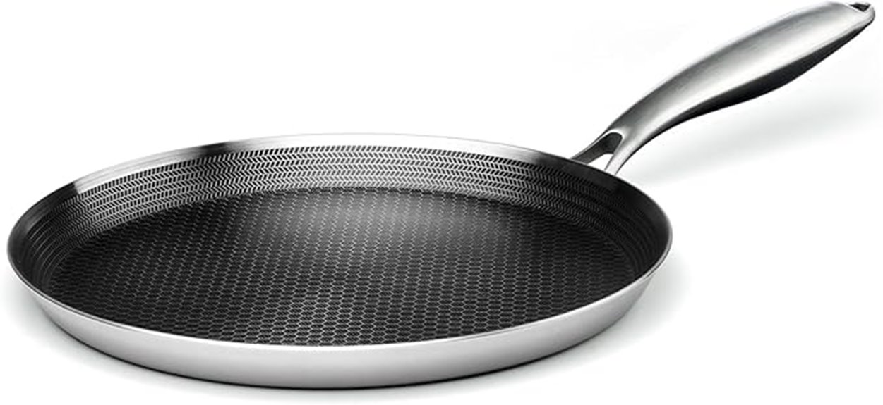 innerwell 10 stainless crepe pan