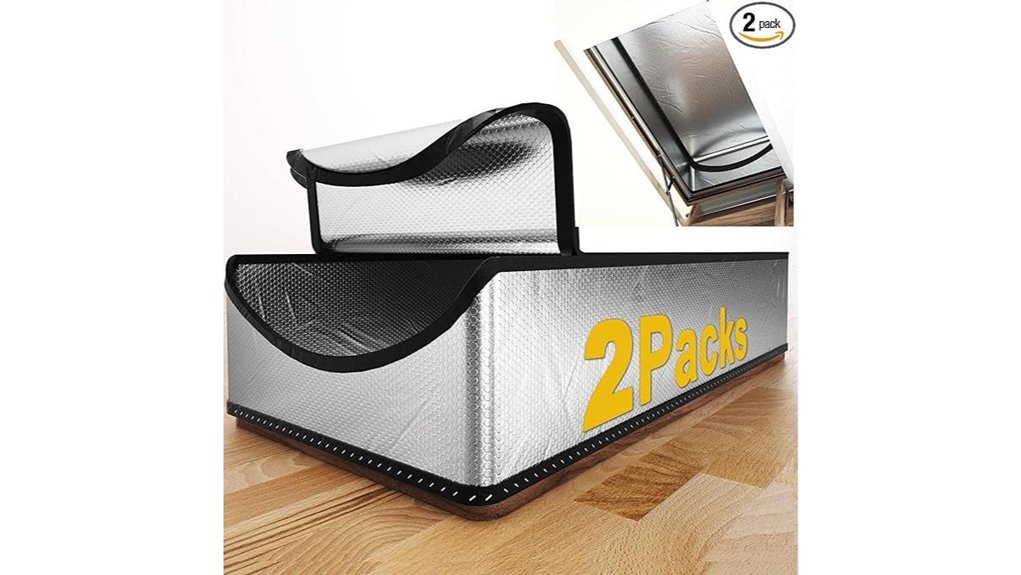 insulated ladder door cover