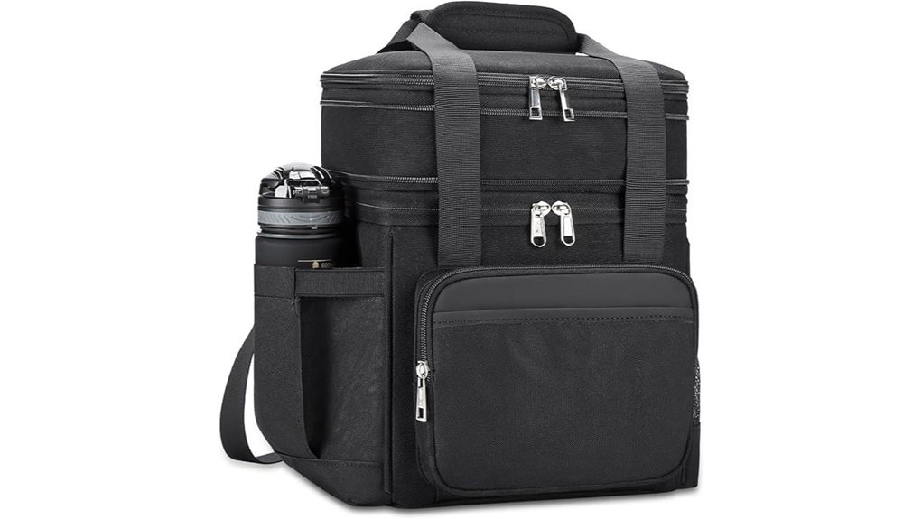 insulated lunch bag and box