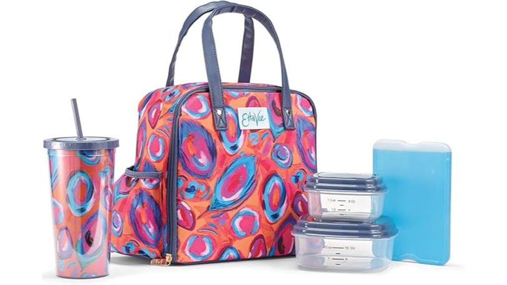 insulated women s lunch bag