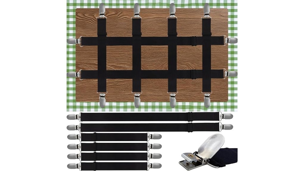 invisible tablecloth clip pack