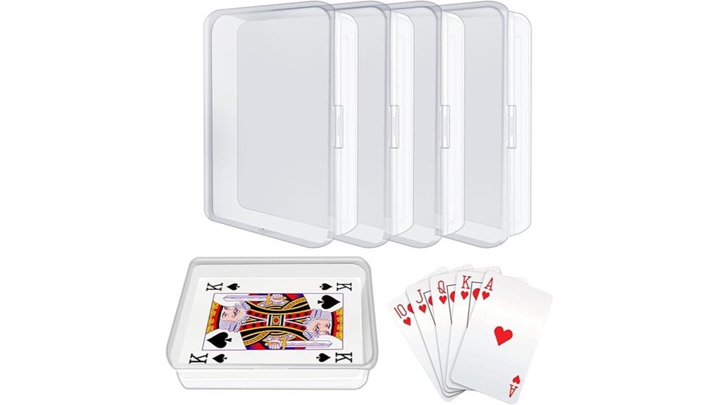 ioukuki 4 card clear box