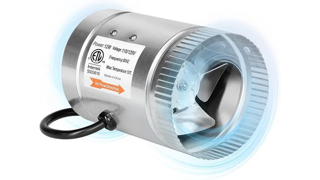ipower 4 inch 100cfm ductbooster