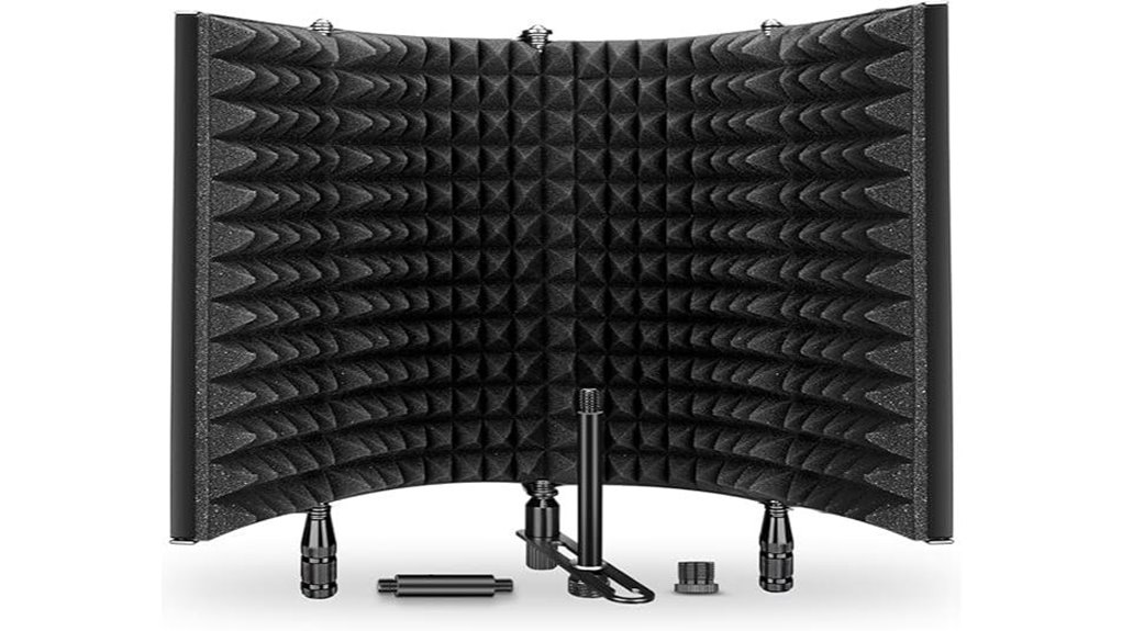 isolation shield pop filter