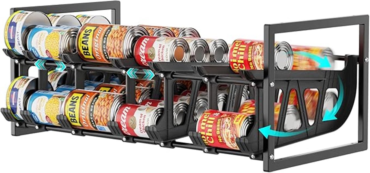 ispecle expandable 60 can organizer