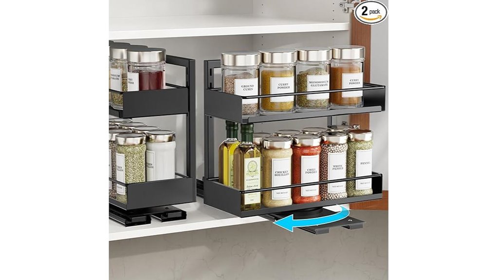 ispecle pull out spice racks