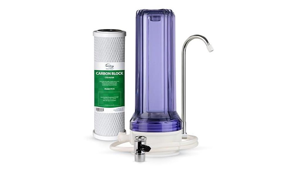 ispring ckc1c countertop filtration