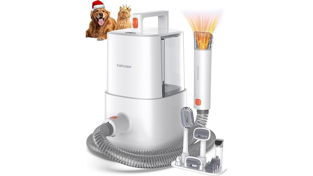 ivory 6 attachment dog vacuum