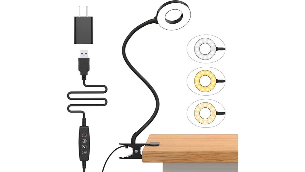 izell 15 8 inch 3 color lamp
