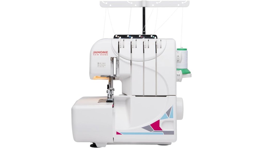 janome 3 4 thread convertible serger