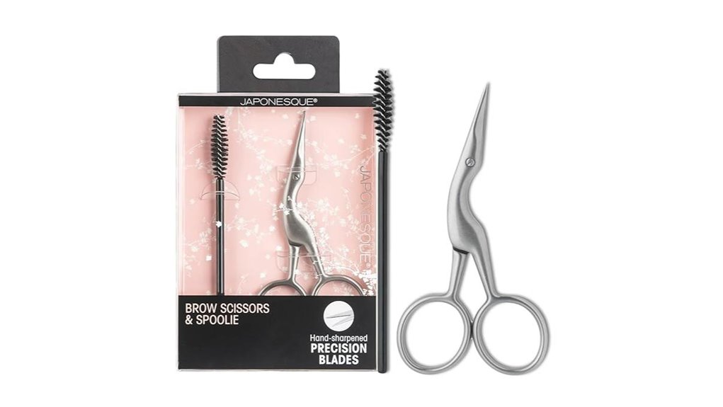 japanese brow scissors spoolie