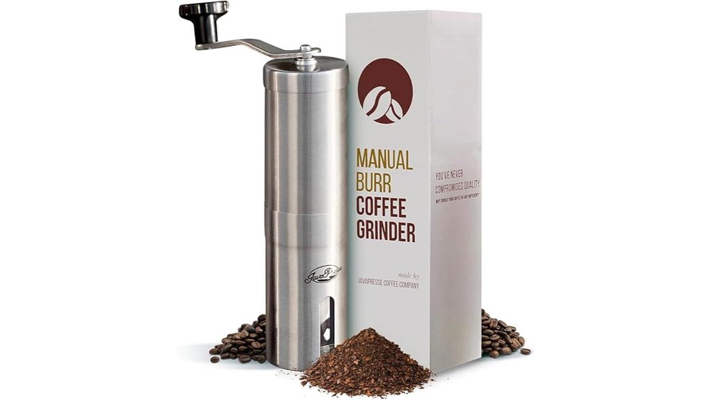 javapresse manual burr grinder