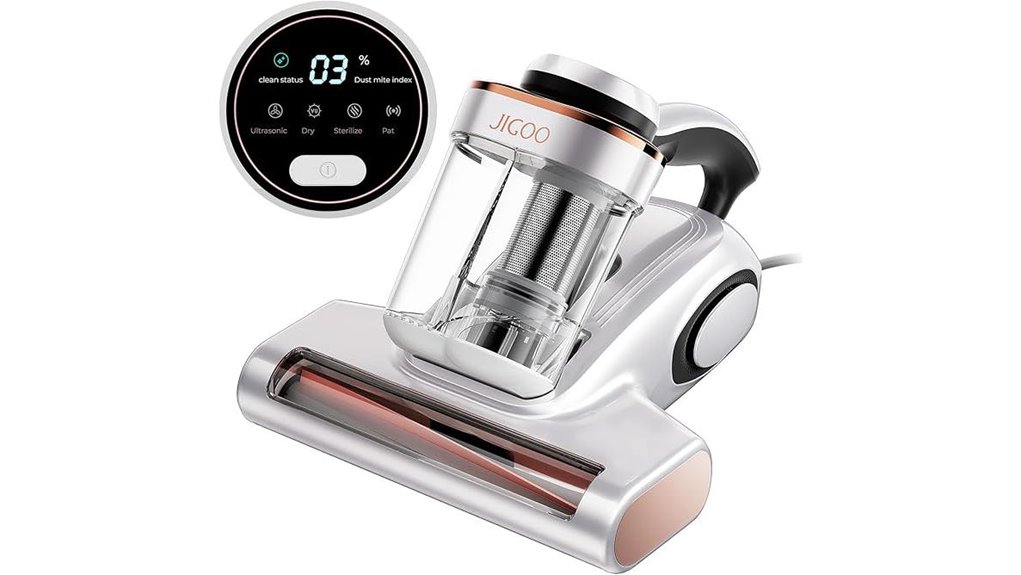 jigoo bed vacuum uv ultrasonic