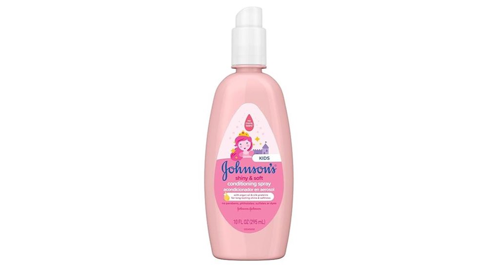 johnson s kids shiny spray