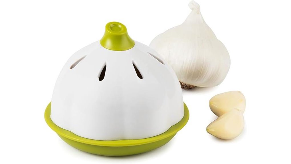joie garlic storage container