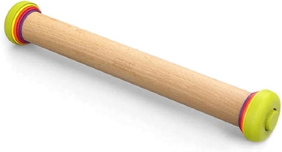 joseph joseph rolling pin adjustable thickness