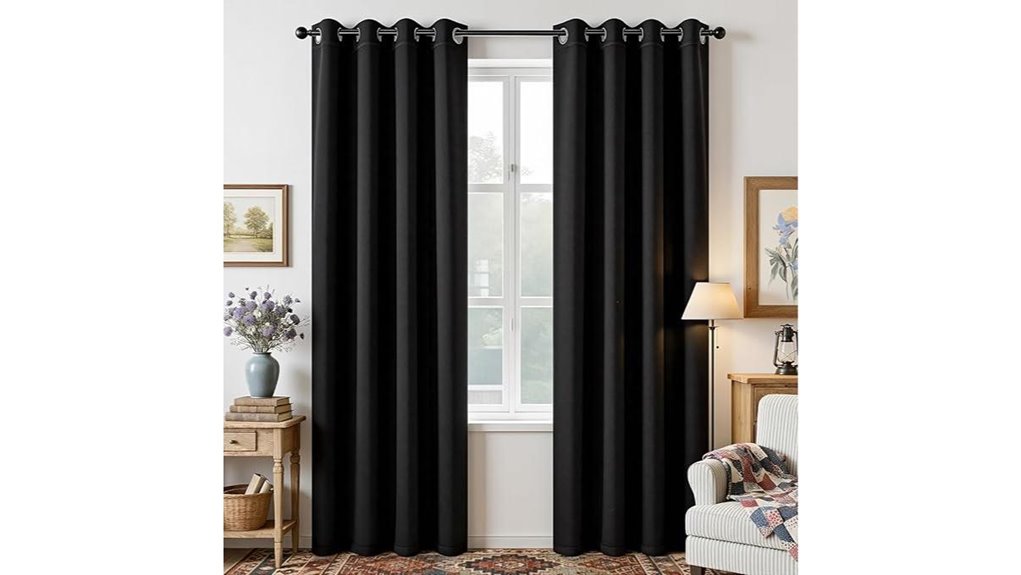 joydeco blackout drapes 84