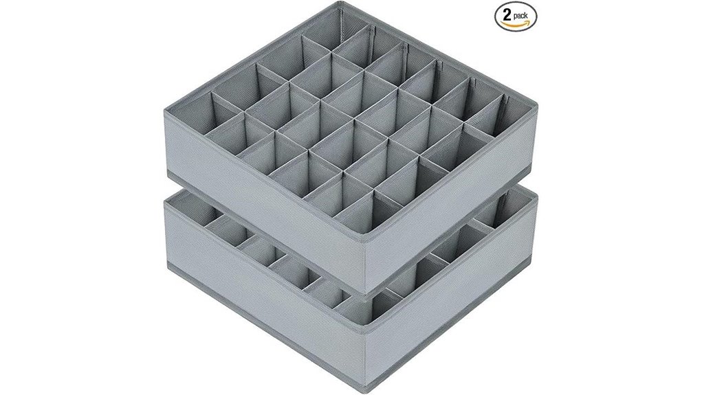 joyoldelf 24 cell sock organizer