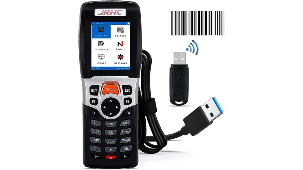 jrhc wireless barcode scanner