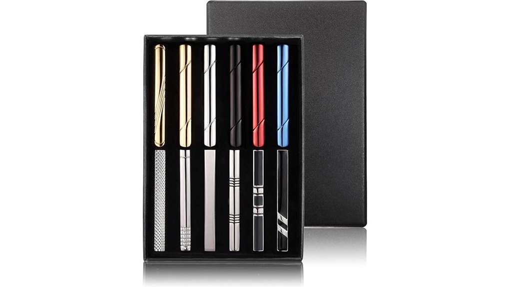 jstyle 12 pcs tie clips