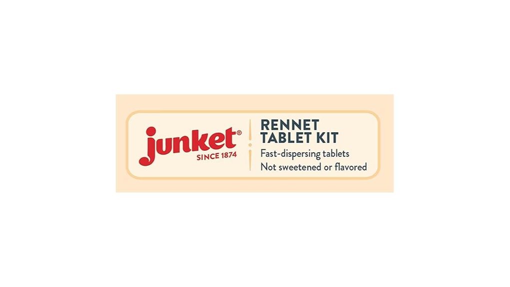 junket rennet tablets box