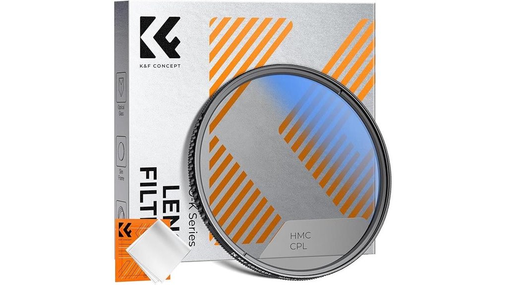 k f 58mm ultra slim circular polarizer
