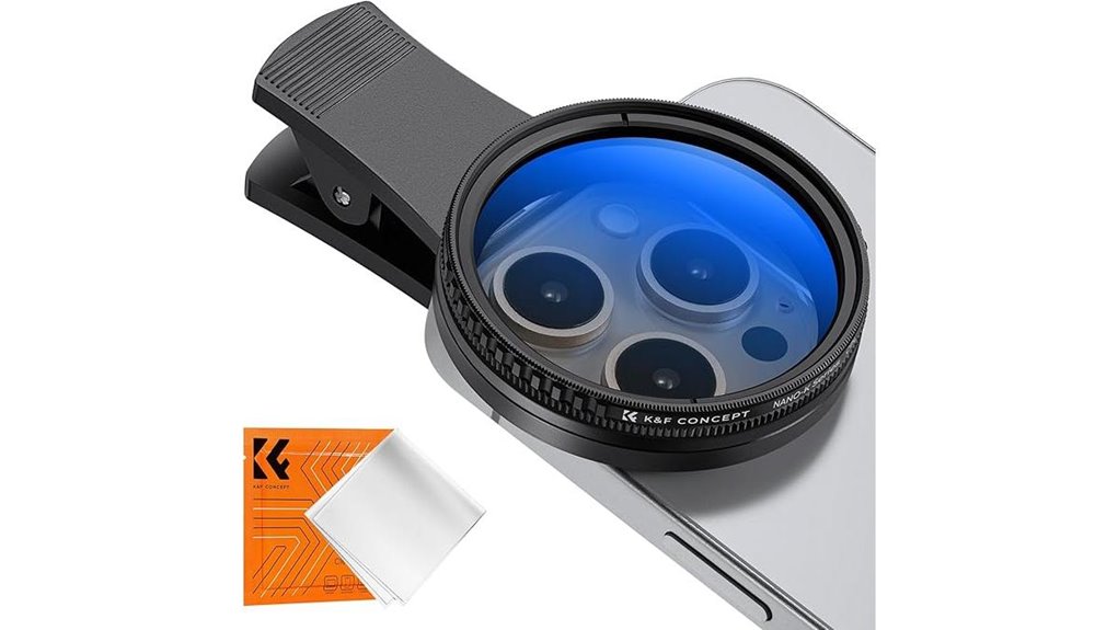 k f concept 52mm clip on polarizer