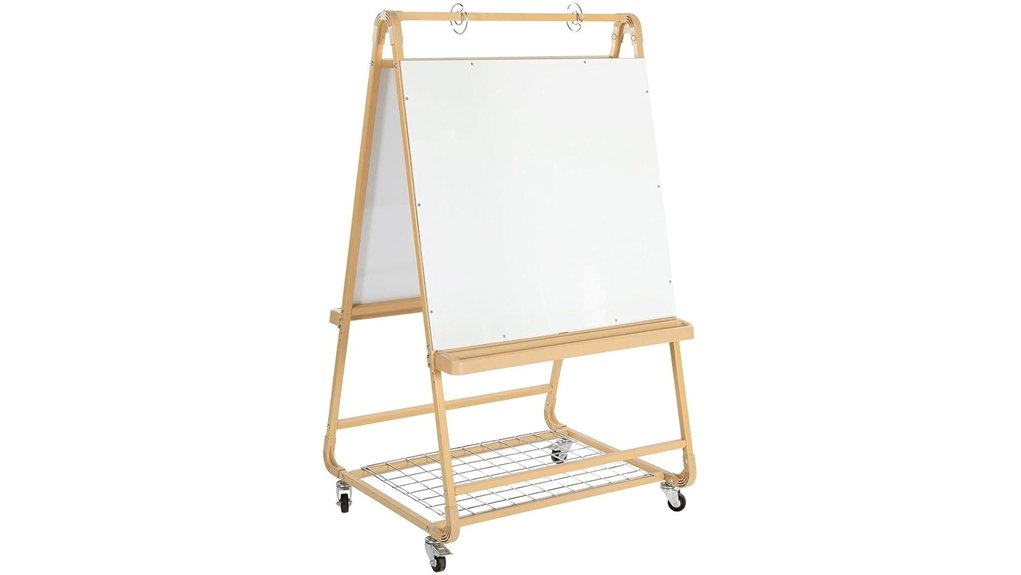 kaplan mobile magnetic easel