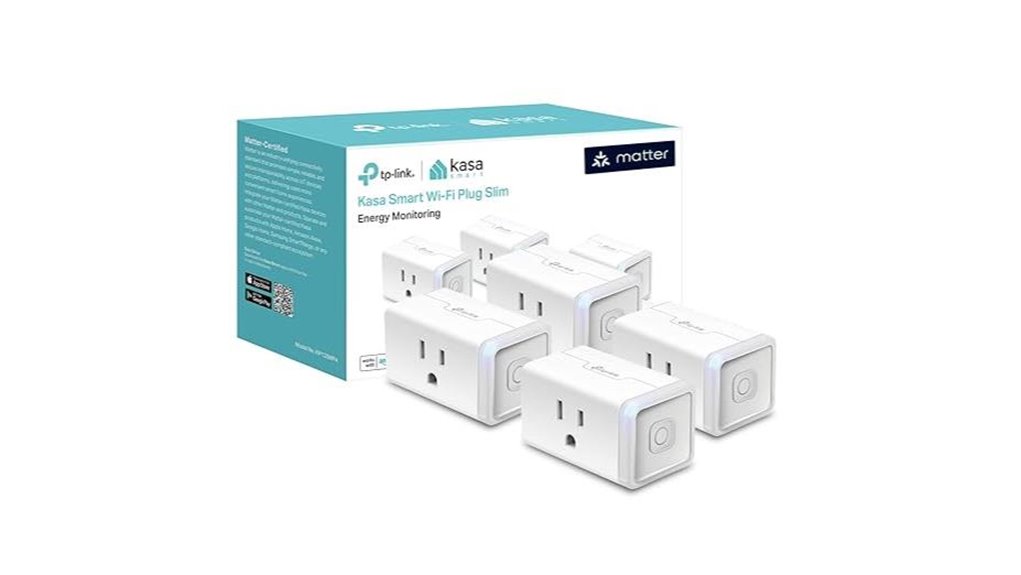 kasa matter smart plug 4 pack