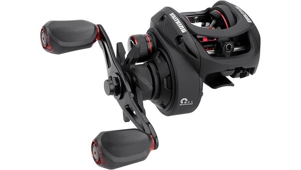 kastking brutus graphite baitcasting reel