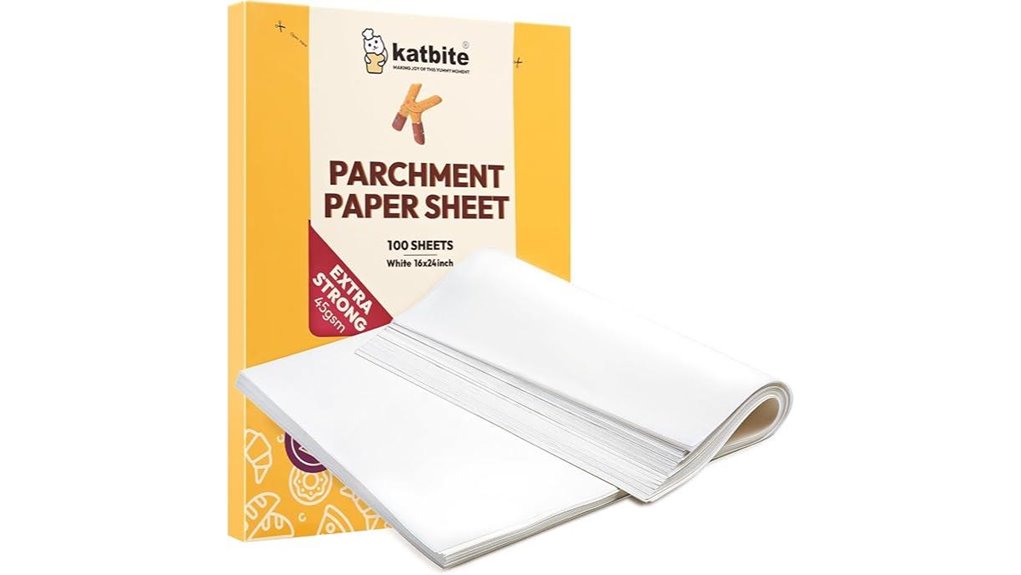 katbite 100 pack parchment sheets