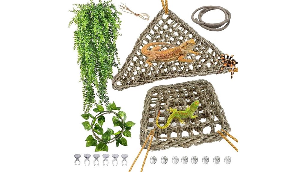 kathson bearded dragon hammock pack