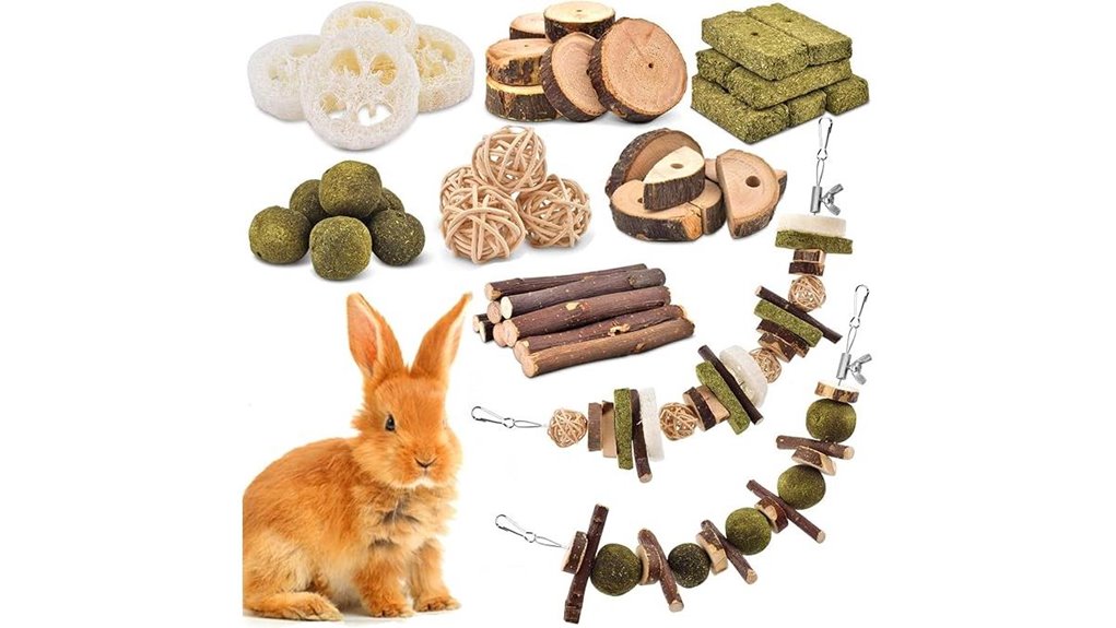 katumo 74 piece rodent toy set